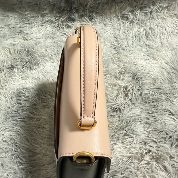 Tory Burch Juliette Small Top-handle Satchel In Shell Pink / New Cream - Picture 3 of 7